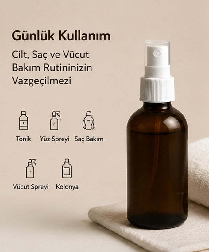 Spreyli Amber Cam Şişeler