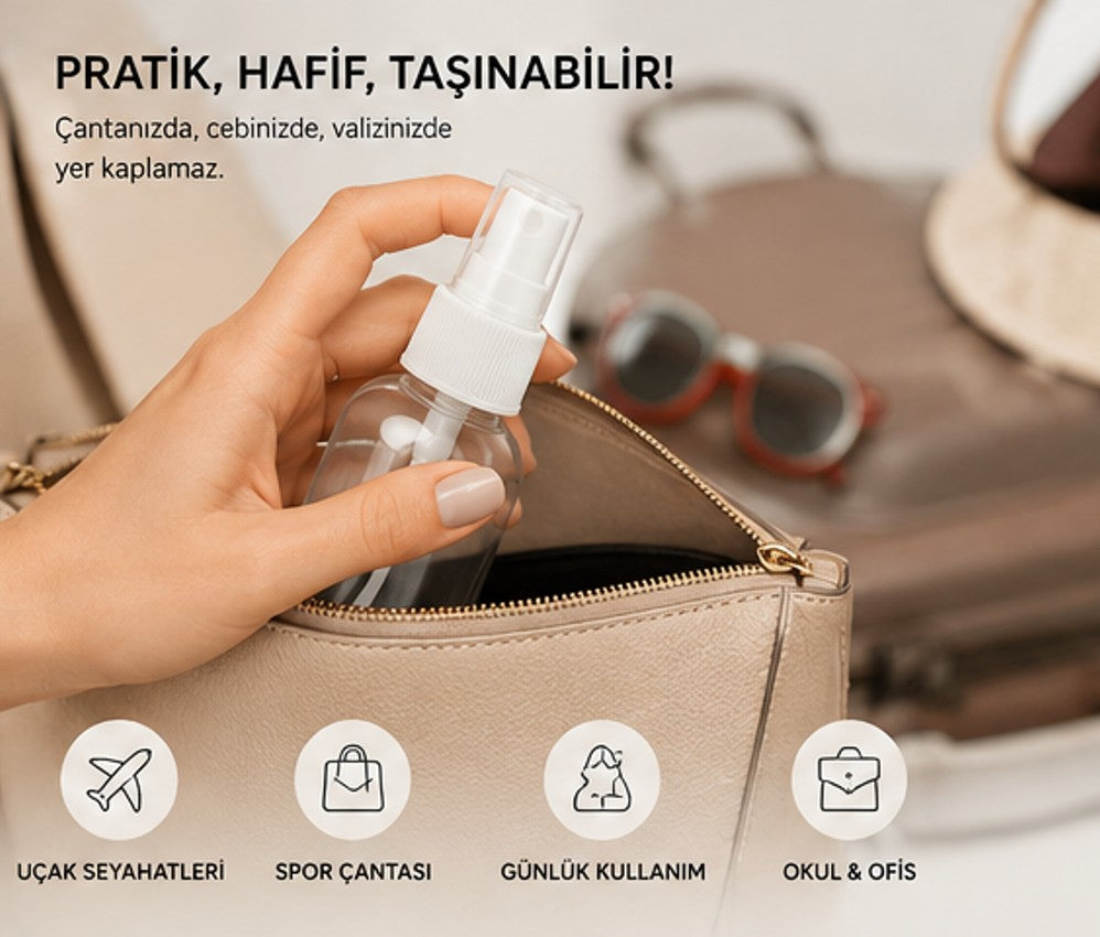Şeffaf Plastik Şişeler