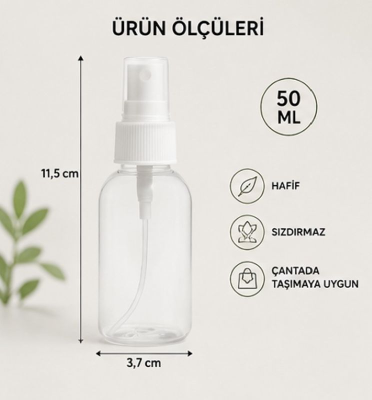 Şeffaf Plastik Şişeler
