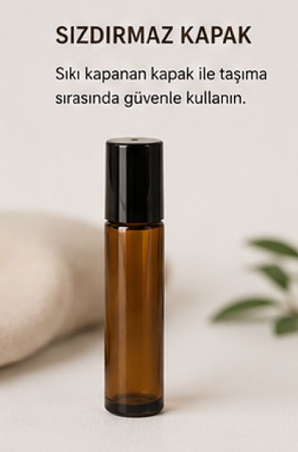 10 ml Roll-On Cam Şişeler